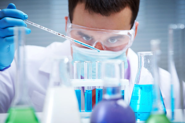 Testing of chemicals 